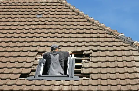 Pose de velux - Plourac'h